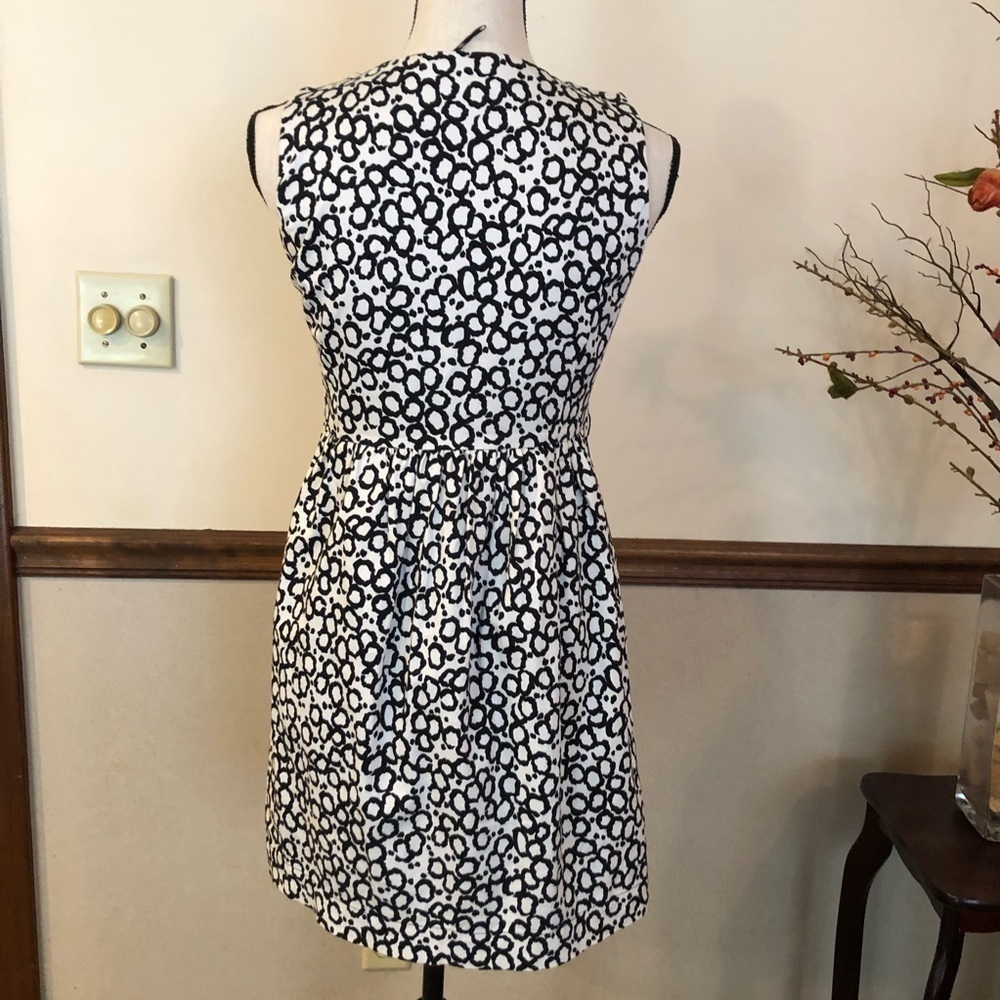 ZARA Basic black and white dress - Picture 5 of 8